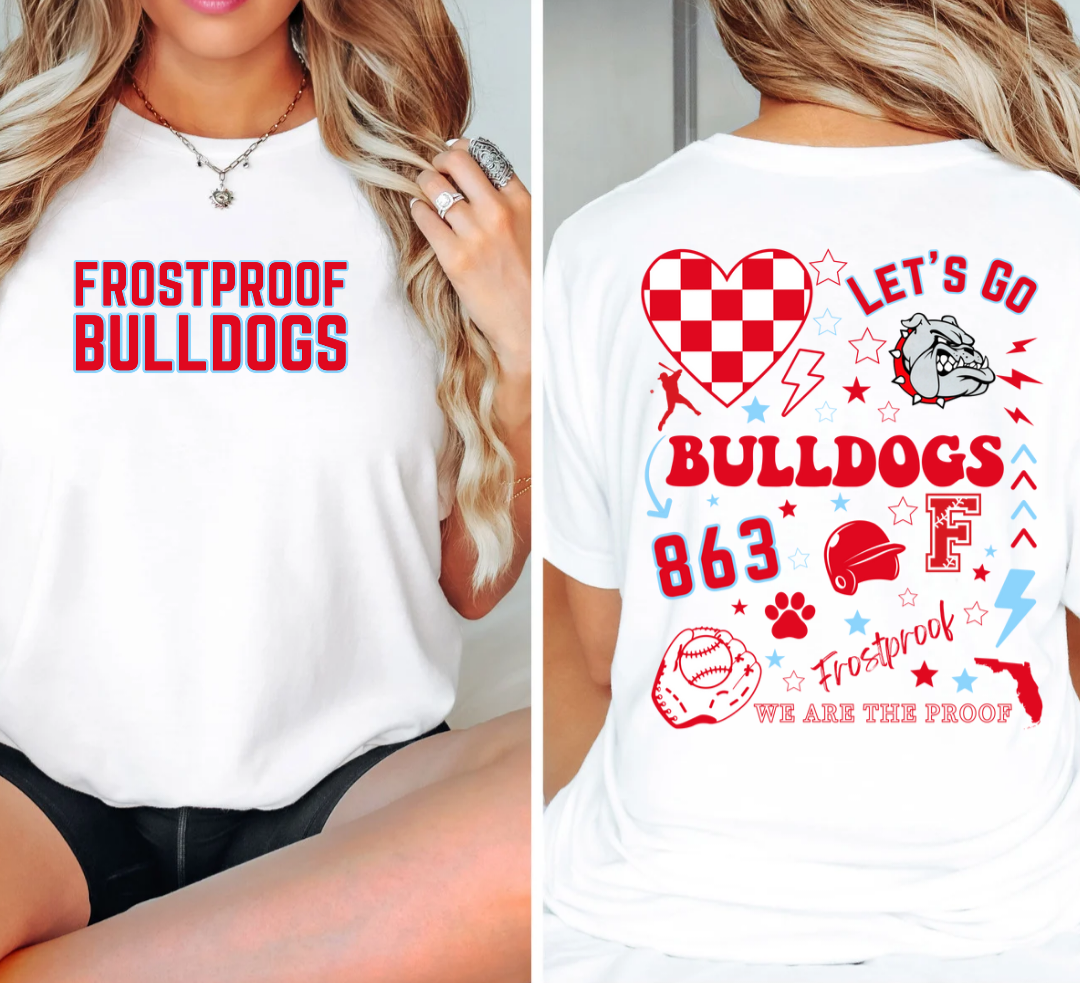 Frostproof Bulldogs "Collection" Baseball Tee