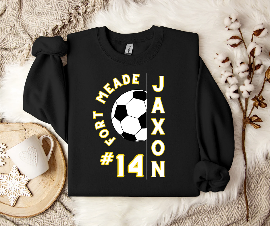 Fort Meade Soccer with Name and Number