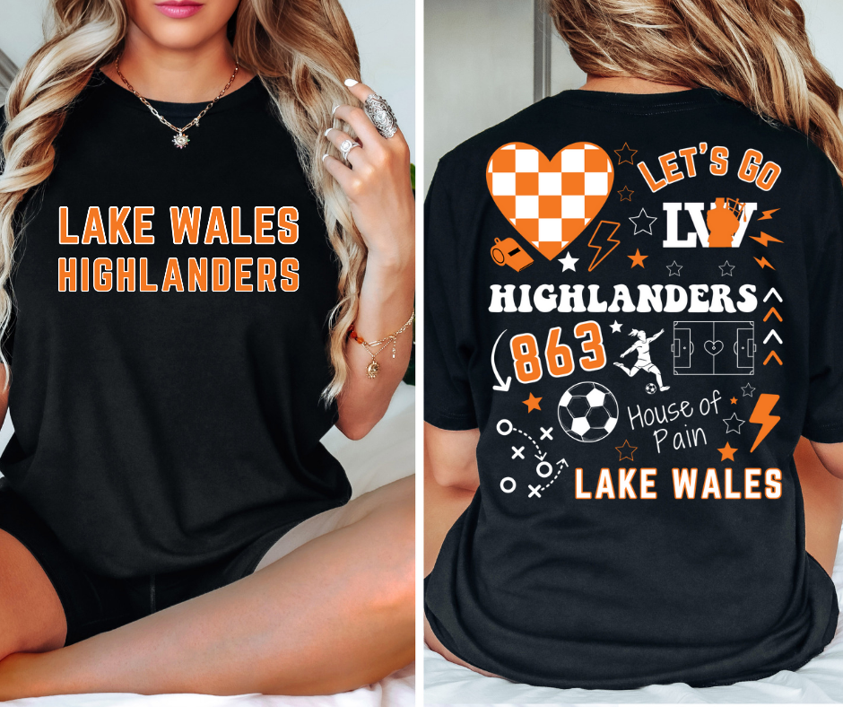 Lake Wales Girls Soccer "Collection" - Black