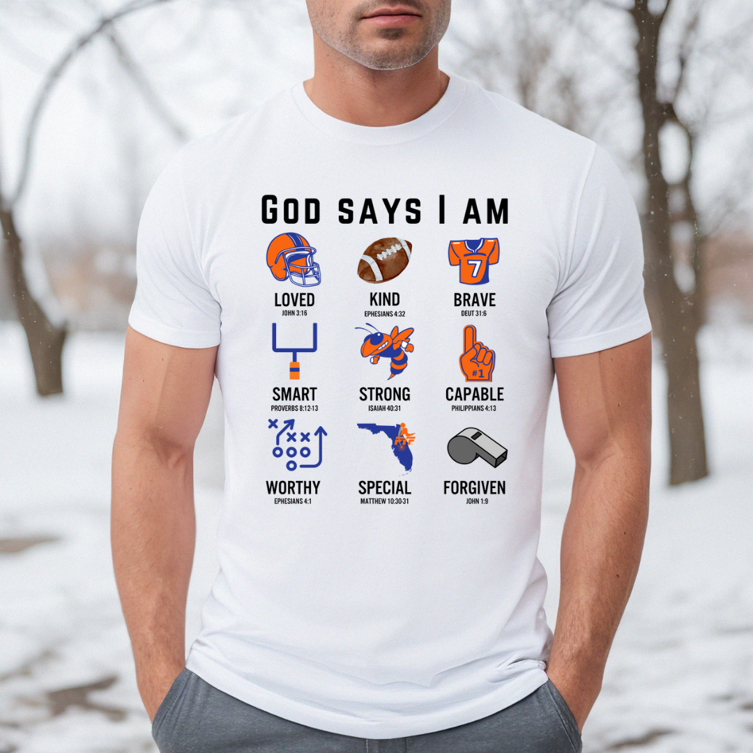 God Says I am - Football - Bartow