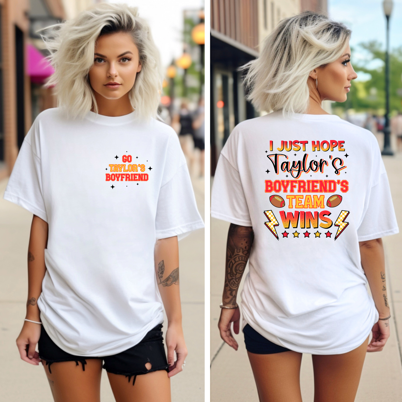 I Just Hope Boyfriend's Team Wins Tee