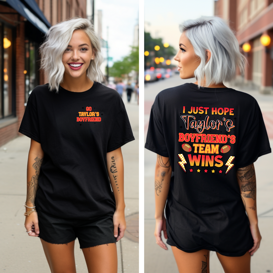 I Just Hope Boyfriend's Team Wins Tee