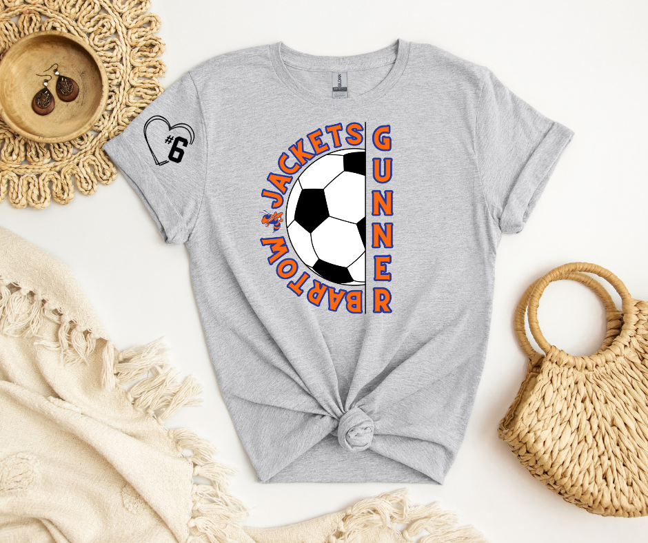 Bartow Soccer with Custom Name