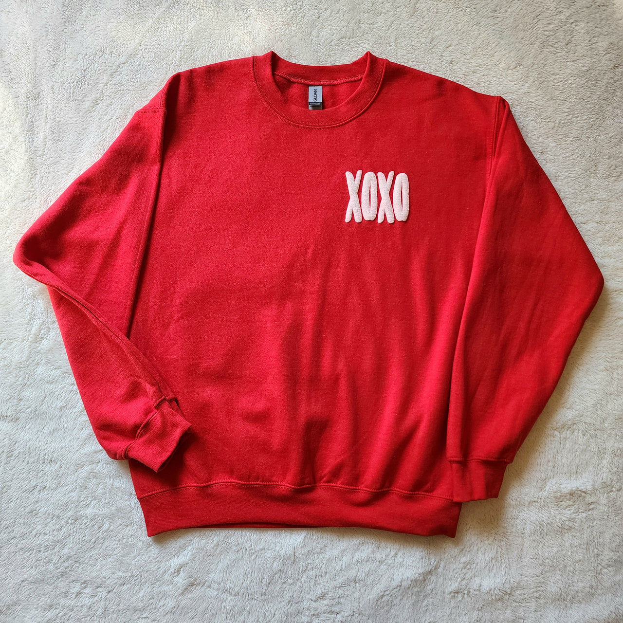 XOXO Red Sweatshirt