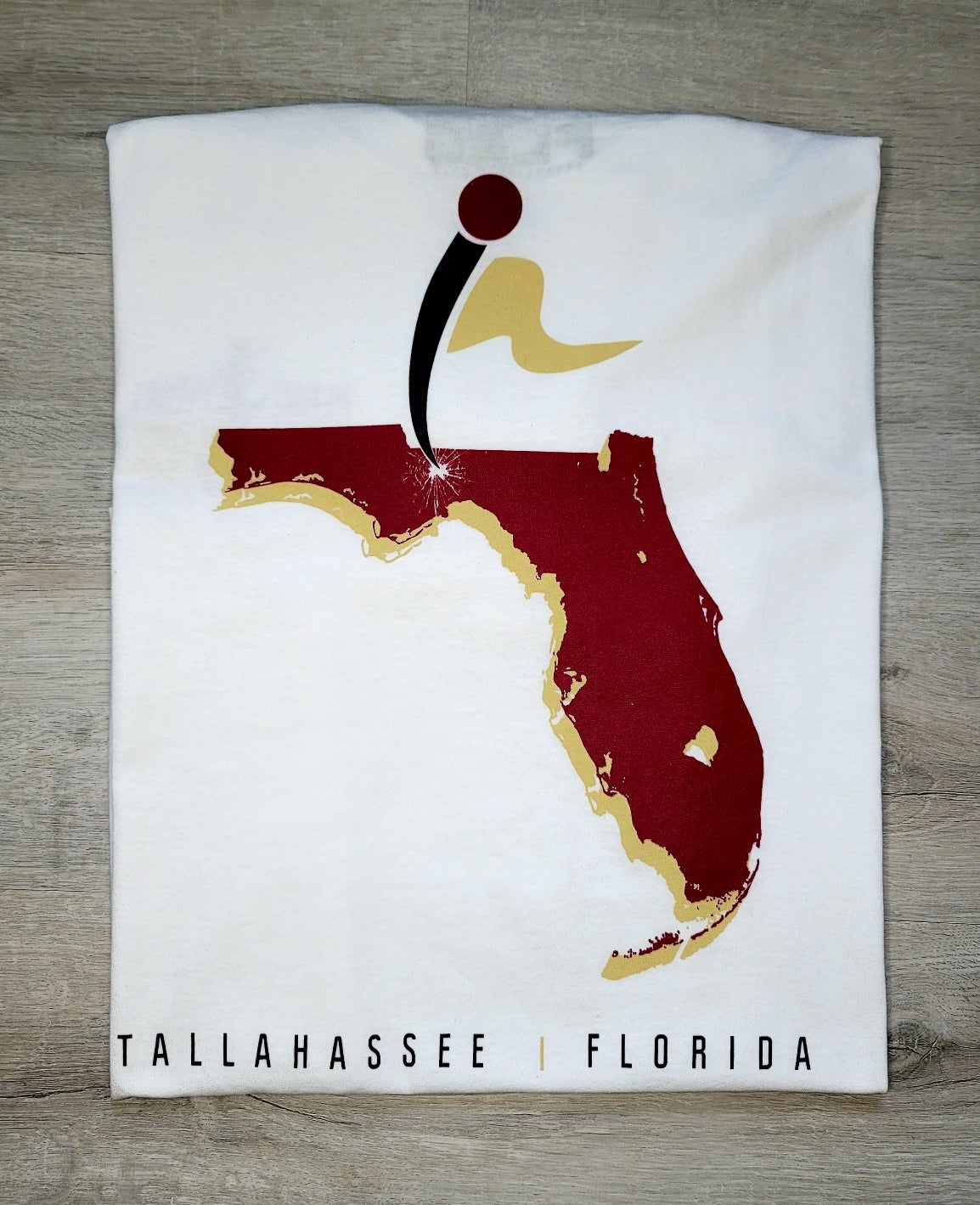 Crew-Neck Rugged Tee | Tallahassee, Florida