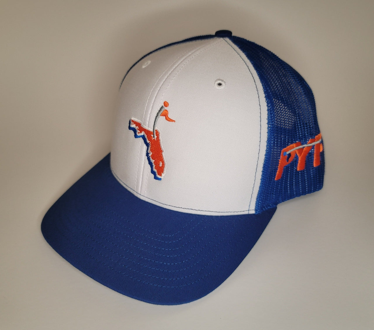 CXII Mesh Hat - Gainesville, Florida (Orange State/White-Blue-Blue)