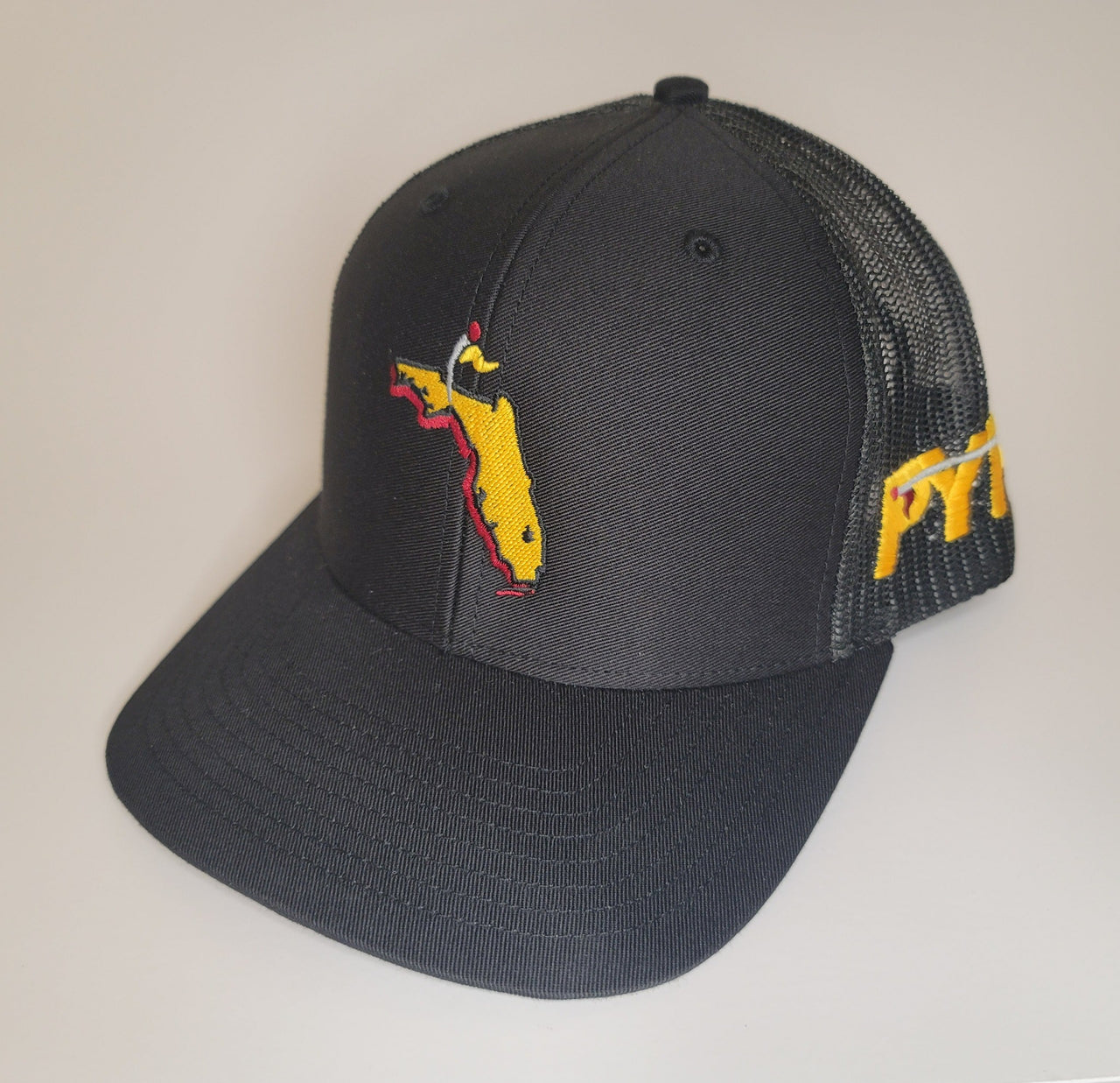 CXII Mesh Hat - Tallahassee, Florida 2.0 (Gold State/Black-Black)