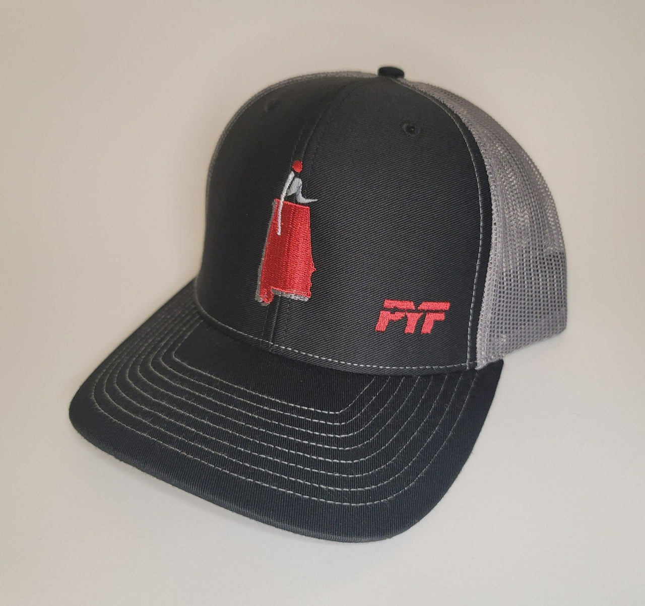 CXII Mesh Hat - Tuscaloosa, Alabama (Crimson State/Black-Charcoal)