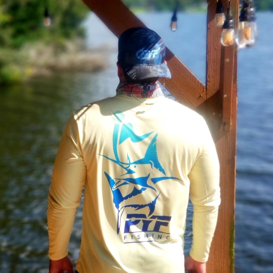 Performance Long Sleeve Shirt - Yellow Marlin